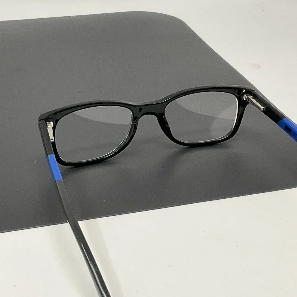 NIKE FRAMES ONLY EYEGLASSES 5538 013 BLACK / BLUE 46 [] 17 130